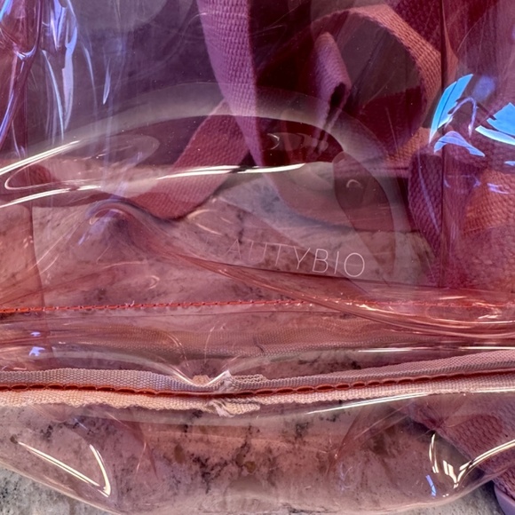Beauty Bio clear backpack Pink - Picture 3 of 9